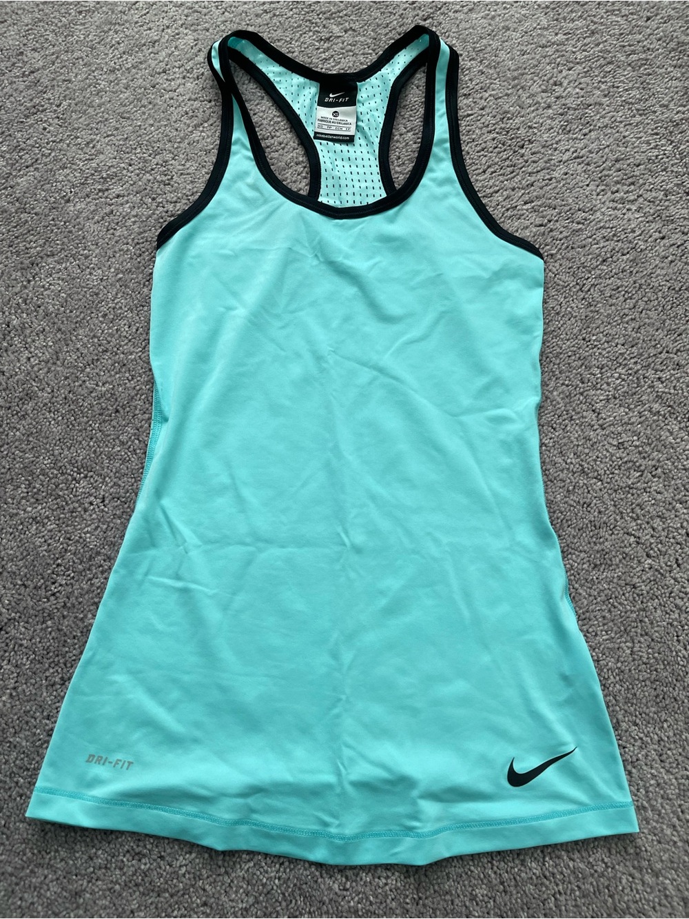 Nike Women's Mint Tank with Black Trim